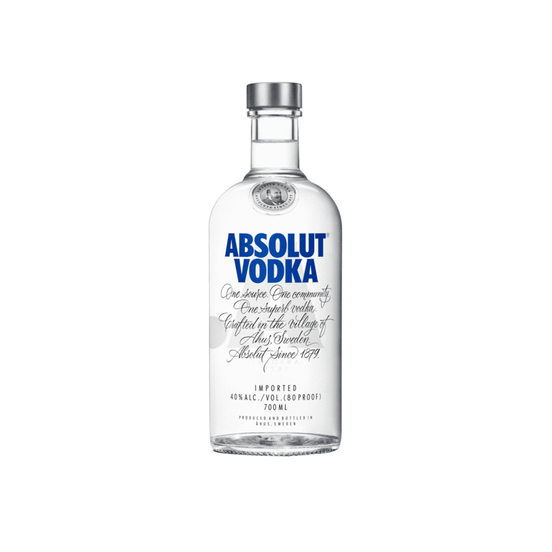 White Label Absolute Vodka